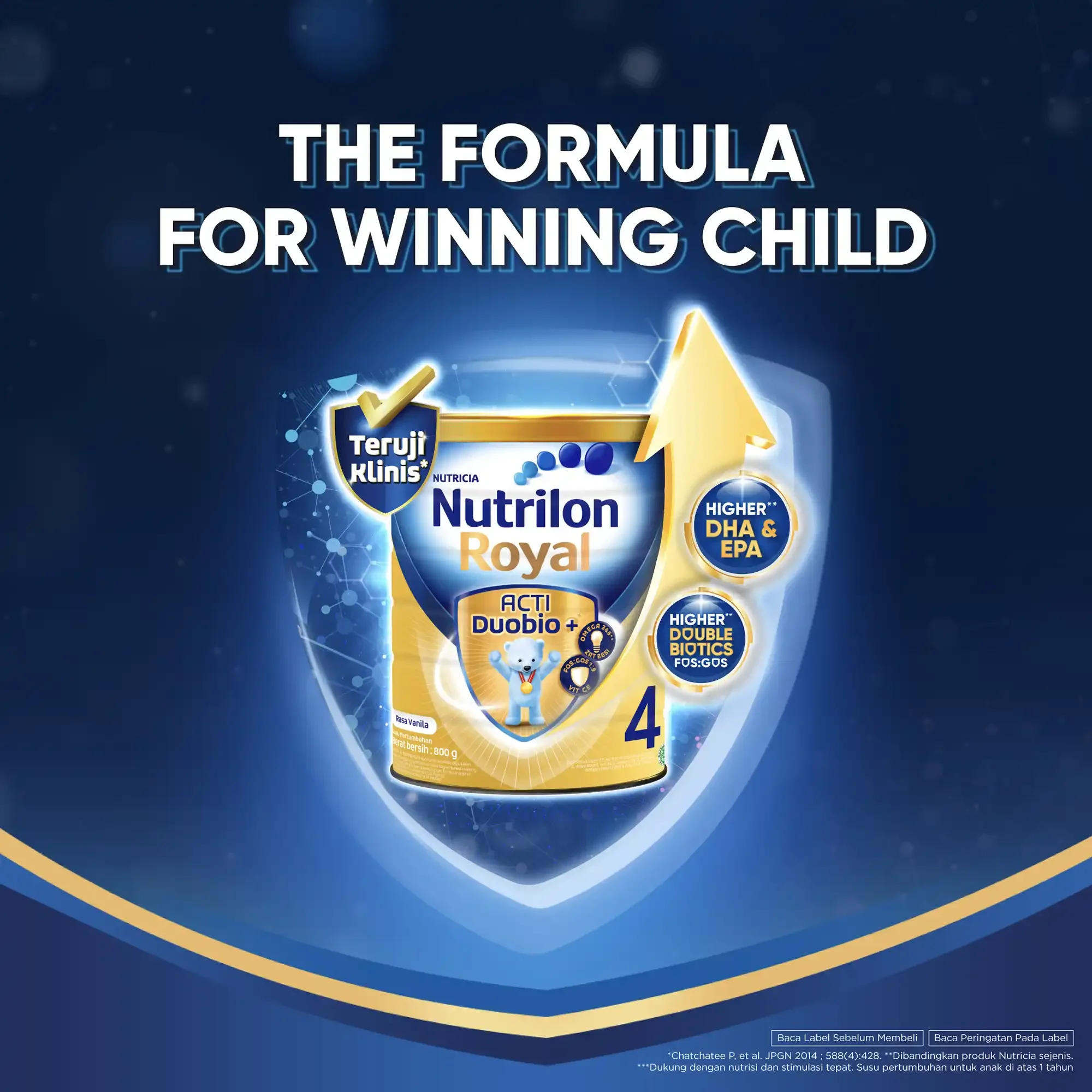 Nutrilon Royal 4, Susu Pertumbuhan Anak 3-5 Tahun